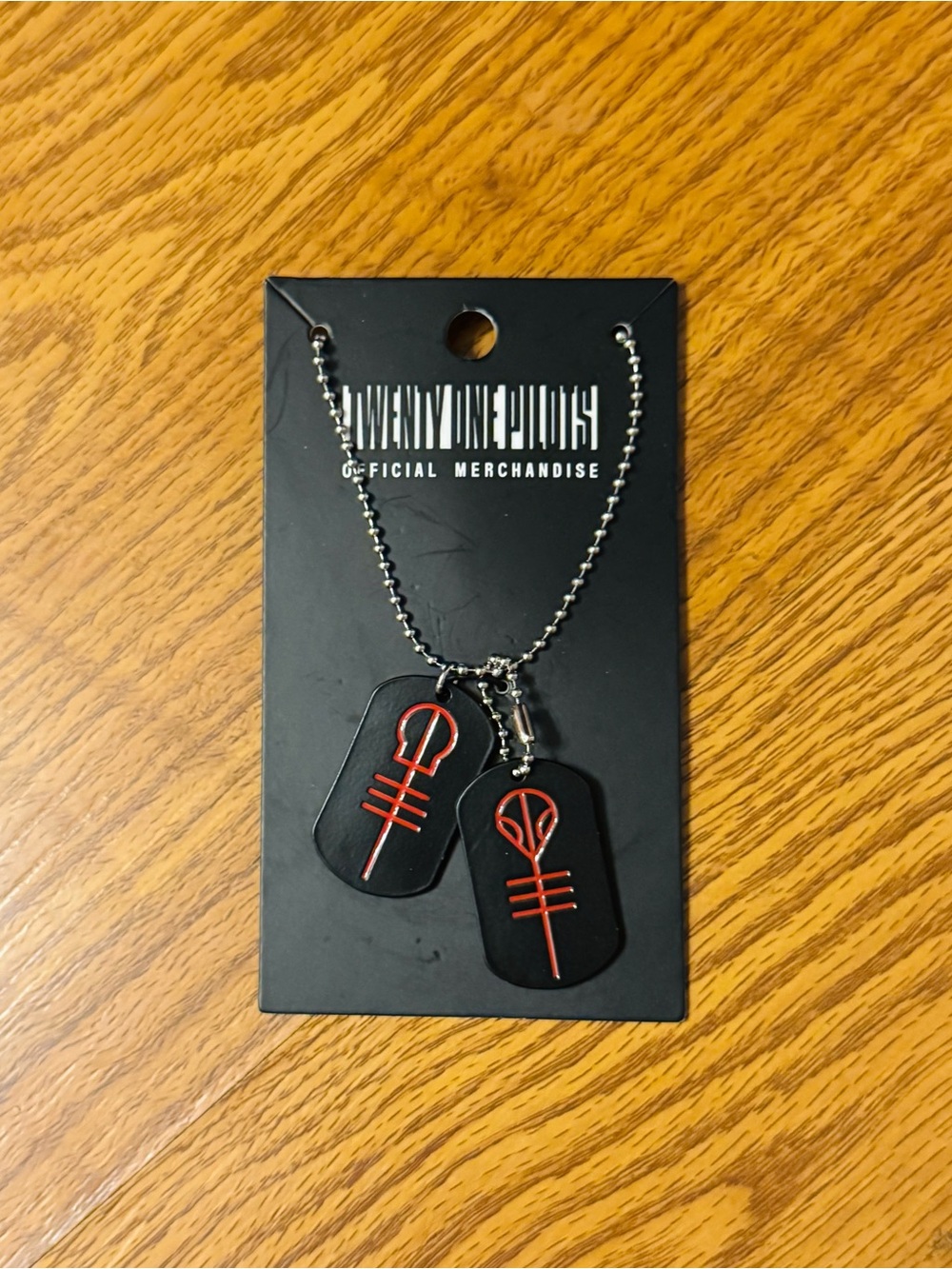 TWENTY ONE PILOTS Necklace (2) - Official Merchandise NWT